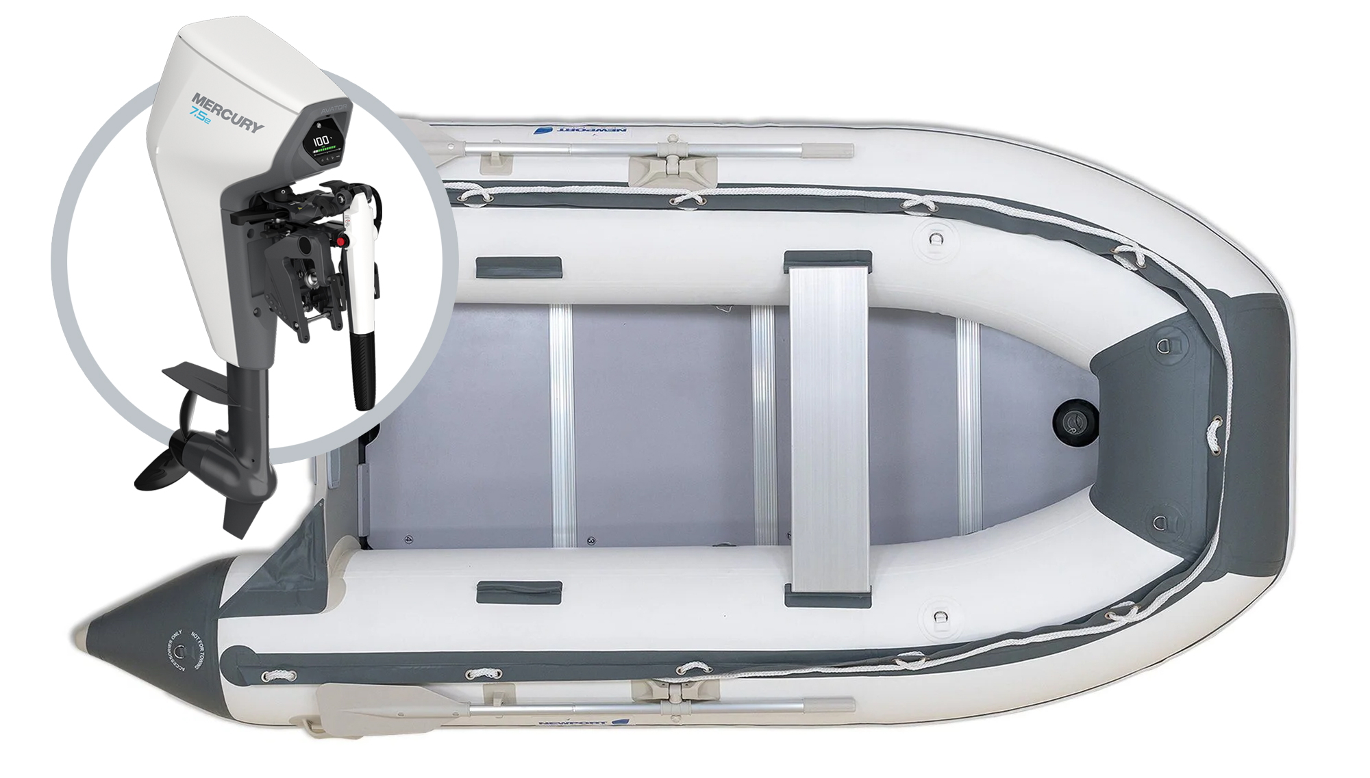 Dhinghy Motorized Dinghy - Le Paddle Shediac